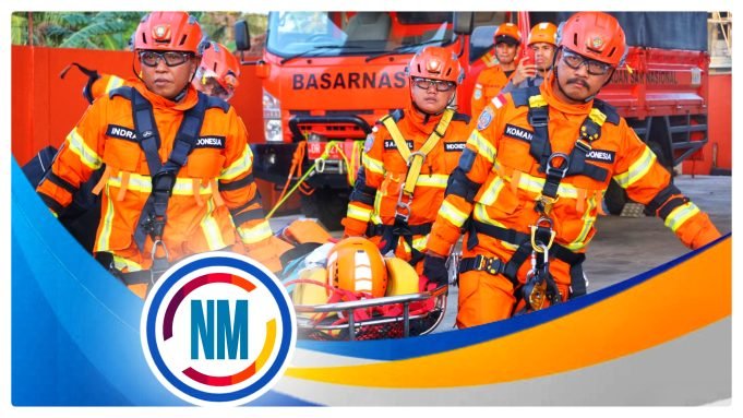 Tim NAP 102 SAR Mataram Gelar Simulasi Penanganan Korban Gempa
