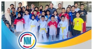 Ketua KONI Kunjungi Latihan Karate dan Taekwondo di Padepokan Beladiri GOR Mampis Rungan