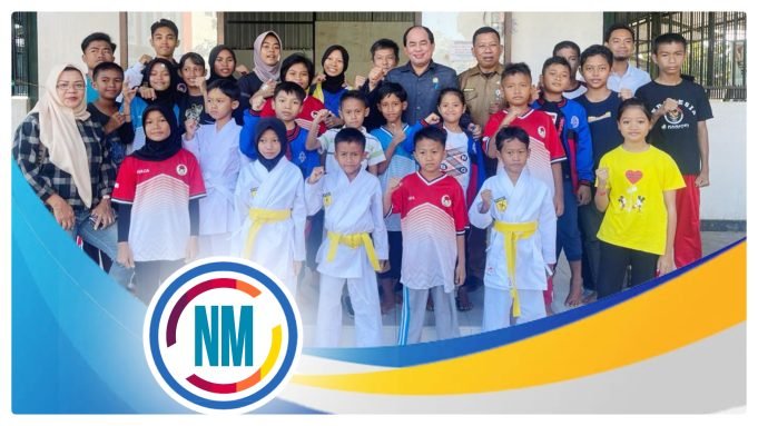 Ketua KONI Kunjungi Latihan Karate dan Taekwondo di Padepokan Beladiri GOR Mampis Rungan