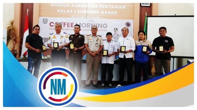 Karantina Pertanian Sumbawa Pererat Silaturahim dengan Wartawan