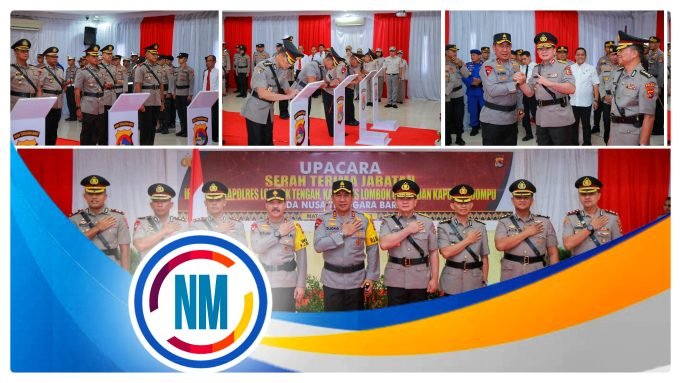 Polda NTB Gelar Sertijab Irwasda dan Tiga Kapolres