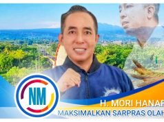 Mori Hanafi “Gercep” Lobi Pusat Bangun Stadion di Pulau Sumbawa