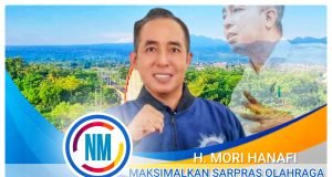 Mori Hanafi “Gercep” Lobi Pusat Bangun Stadion di Pulau Sumbawa