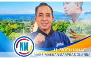 Mori Hanafi “Gercep” Lobi Pusat Bangun Stadion di Pulau Sumbawa
