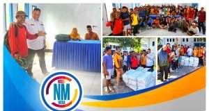 HMS Salurkan Bantuan Alat Tangkap Kepiting di Pulau Sumbawa