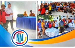 HMS Salurkan Bantuan Alat Tangkap Kepiting di Pulau Sumbawa