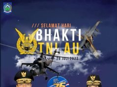 GUBERNUR DAN WAKIL GUBERNUR NTB : SELAMAT HARI BHAKTI TNI AU 2023