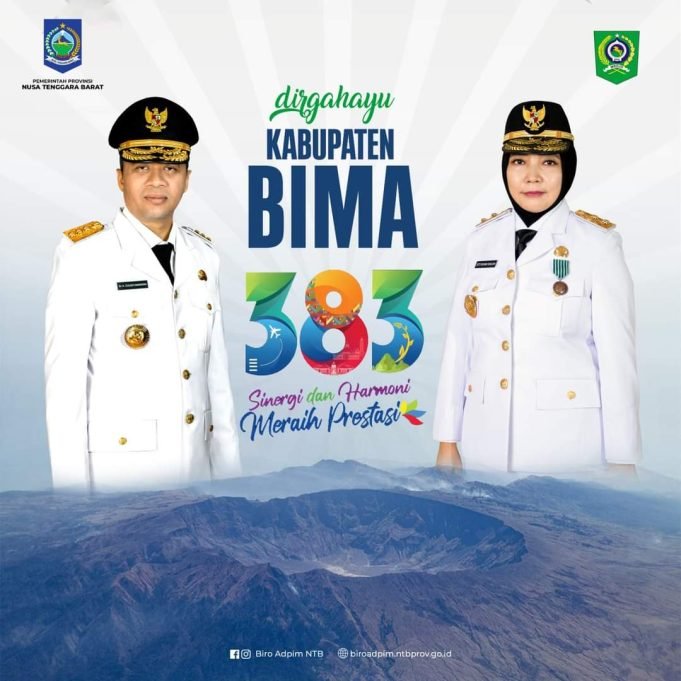 GUBERNUR DAN WAKIL GUBERNUR NTB : DIRGAHAYU KABUPATEN BIMA 2023