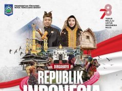 GUBERNUR & WAKIL GUBERNUR NTB : DIRGAHAYU REPUBLIK INDONESIA