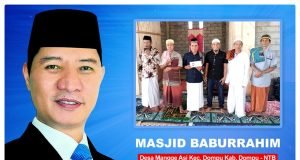 Jum’at Berkah, HMS Berikan Bantuan Untuk Masjid Baburrahim di Dompu