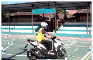 Lintasan Ujian Praktek Pemohon SIM Lebih Mudah dan Lebih Sederhana