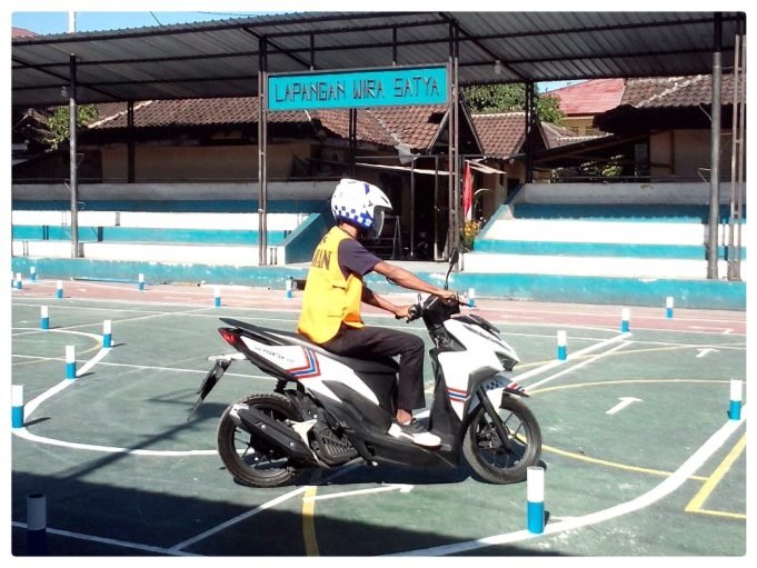 Lintasan Ujian Praktek Pemohon SIM Lebih Mudah dan Lebih Sederhana