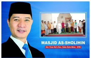HMS Berikan Bantuan Masjid As-Sholihin Kota Bima