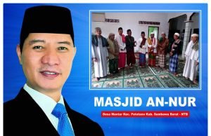 HMS Berikan Bantuan Untuk Masjid An-Nur di KSB