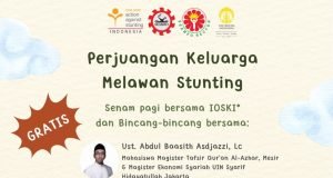 PERJUANGAN KELUARGA MELAWAN STUNTING : YUK, IKUTI SENAM BERSAMA IOSKI DAN BINCANG-BINCANG BERSAMA MINGGU 6 AGUSTUS 2023