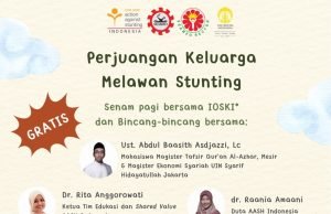PERJUANGAN KELUARGA MELAWAN STUNTING : YUK, IKUTI SENAM BERSAMA IOSKI DAN BINCANG-BINCANG BERSAMA MINGGU 6 AGUSTUS 2023