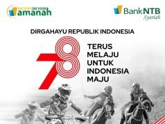 KELUARGA BESAR BANK NTB SYARIAH : DIRGAHAYU REPUBLIK INDONESIA KE 78