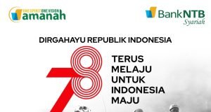 KELUARGA BESAR BANK NTB SYARIAH : DIRGAHAYU REPUBLIK INDONESIA KE 78