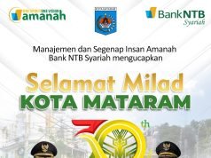 BANK NTB SYARIAH : SELAMAT MILAD KOTA MATARAM KE-30