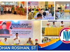 Johan Rosihan Gandeng Kapolres Sumbawa Gelar Sosialisasi 4 Pilar MPR RI