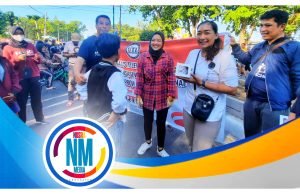 Sambut 25 Tahun IJTI, Pengda NTB Perkuat Rasa Nasionalisme di CFD Udayana