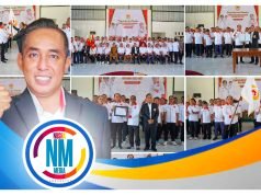 Mori Hanafi Lantik Pengurus KONI Sumbawa 2023-2027