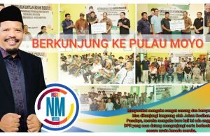 Johan Rosihan ke Pulau Moyo Serahkan Bantuan Ekonomi Produktif di Desa Labuhan Aji dan Sebotok