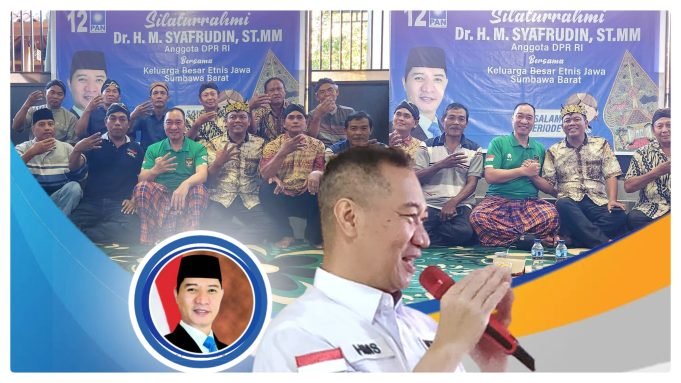 HMS Sambangi Keluarga Jawa KSB : “Kami Senang dan Bangga”