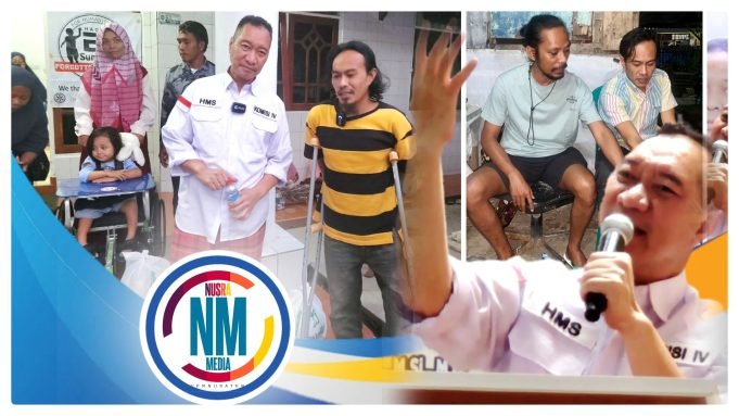 HMS Bantu Biaya Amputasi Kaki Kiri Pria Asal Kota Bima