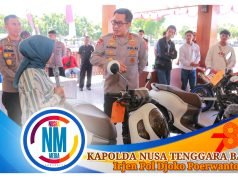 Sejumlah Barang Bukti Hasil Operasi Jaran Rinjani Polda NTB Diserahkan Kepada Pemiliknya