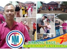 Warnai Hari Kemerdekaan, Karang Bage Gelar Berbagai Lomba, Ketua RT Andi Mustakim : “Alhamdulillah dan Terimakasih”