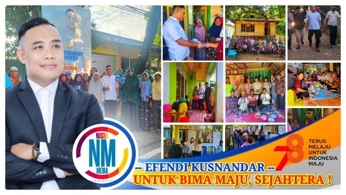 Gencar Silaturahim, Efendi Kusnandar Apresiasi Dukungan Masyarakat Kabupaten Bima