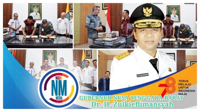 Gubernur NTB Teken MoU dengan PT Sumbawa Timur Mining