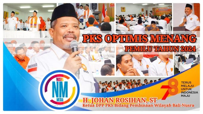 Buka Political Update, Johan Rosihan : PKS NTB Semakin Kompak dan Solid !