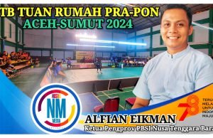 Pra PON Wilayah IV Cabor Bulutangkis Resmi Dibuka