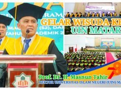 Sebanyak 1.261 Mahasiswa UIN Mataram Diwisuda, Ini Pesan Rektor !?