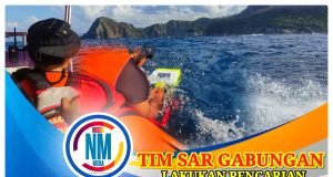 Seorang Pemancing di Lombok Terpeleset Dari Atas Tebing