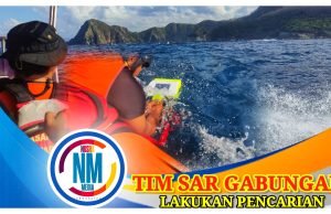 Seorang Pemancing di Lombok Terpeleset Dari Atas Tebing