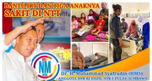 HMS Bantu Pemulangan Warga Bima yang Sakit di NTT