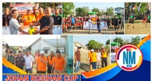 Buka Turnamen Sepakbola Johan Rosihan Cup, HJR : “Kampung Jadi Meriah dan Pedagang Kecil Juga Hidup”