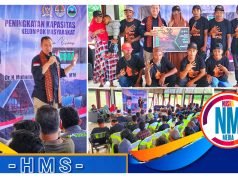 HMS Serahkan Bantuan Rp50 Juta Untuk Masyarakat Tambora