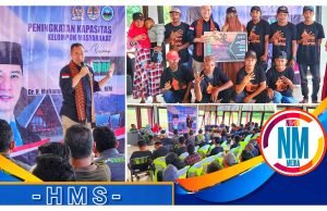HMS Serahkan Bantuan Rp50 Juta Untuk Masyarakat Tambora