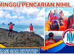 Pencarian Pemancing yang Tenggelam di Pantai Teunting Unting Dihentikan