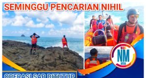 Pencarian Pemancing yang Tenggelam di Pantai Teunting Unting Dihentikan