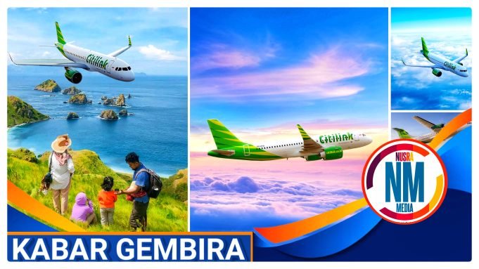 Mulai 6 September 2023, Citilink Buka Rute Penerbangan Lombok-Bima