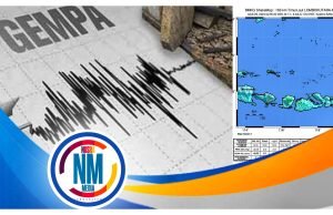 Gempa Tektonik M7,4 di Utara Lombok Tidak Berpotensi Tsunami
