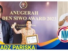 Berkat Kerja Kolaborasi, KONI Mataram Sabet Golden Award, Firadz Pariska : “Kado Manis HUT Kota Mataram”