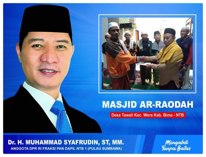 Giliran Masjid Ar-Raodah Bima Disasar HMS