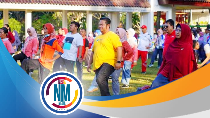 Senam Bersama OPD di RSJ Mutiara Sukma, RSUD NTB Gelar Donor Darah