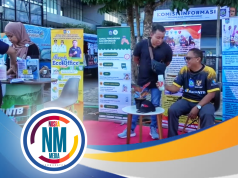 RSUD NTB Ramaikan Ajang Fun Walk Right To Know Day Rangkaian Rakornas KI se-Indonesia 2023